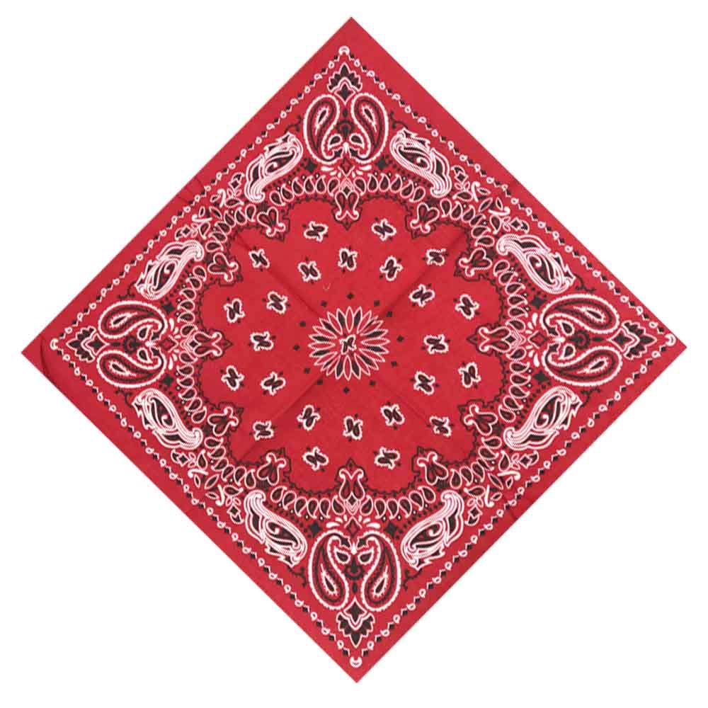 Handkerchief Cotton Men - Bandana carré 55x55cm pour homme, foulard