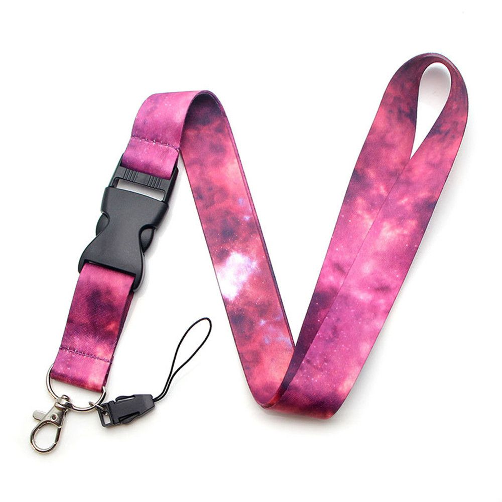 Lanyard Badge Holder - Cordon USB Ciel Étoilé pour Badge,