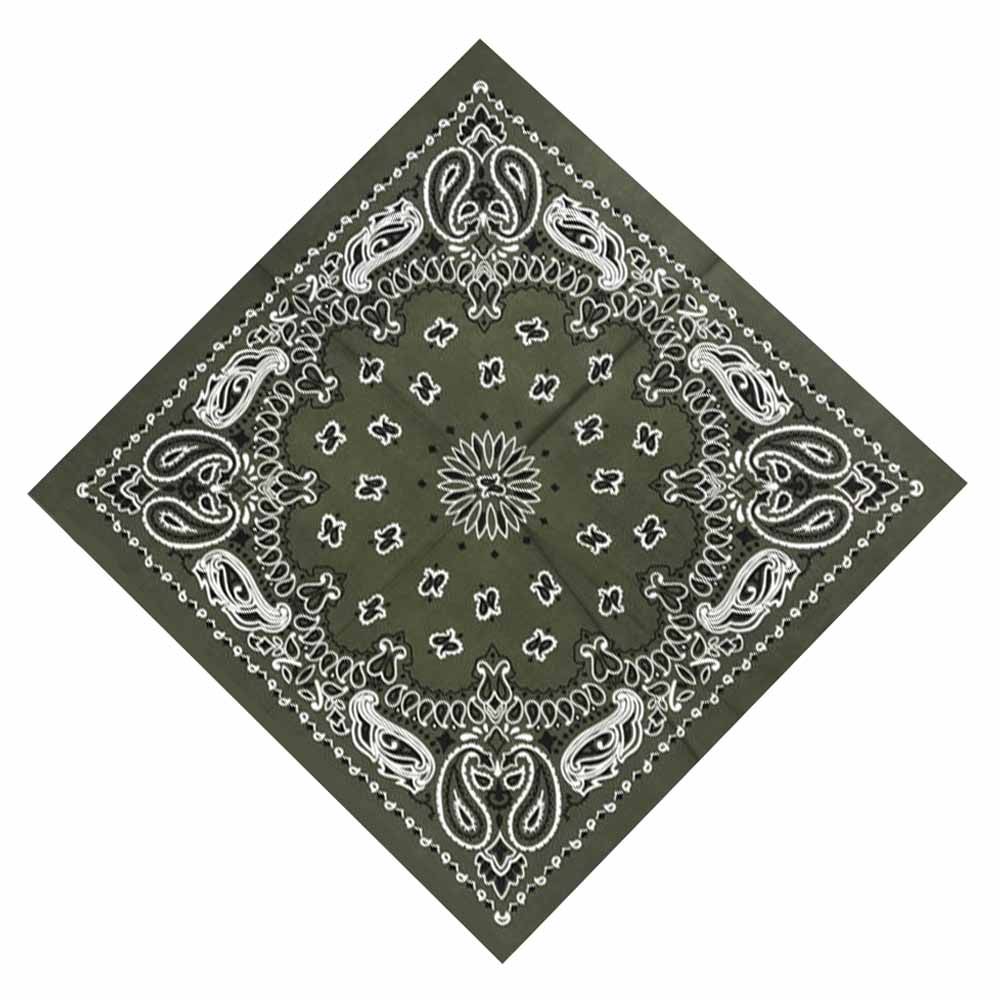 Bandana carré 55x55cm pour hom - Handkerchief Cotton Men avis et prix