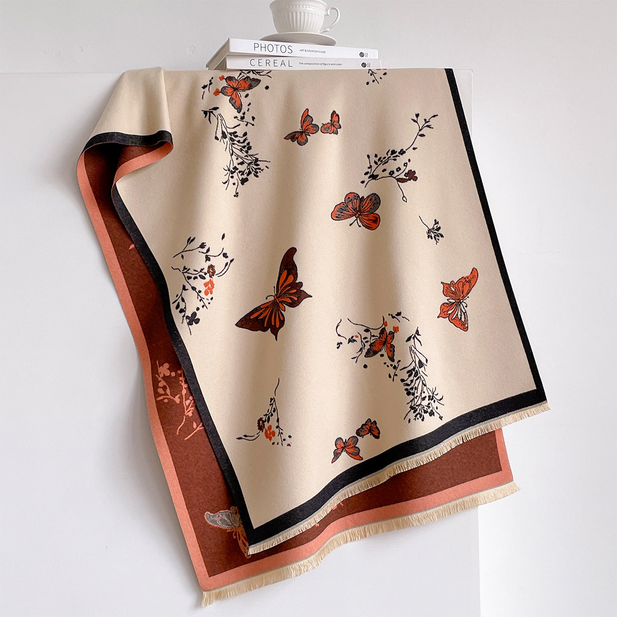 Écharpe en imitation cachemire - Pashmina Wrap Large avis et prix