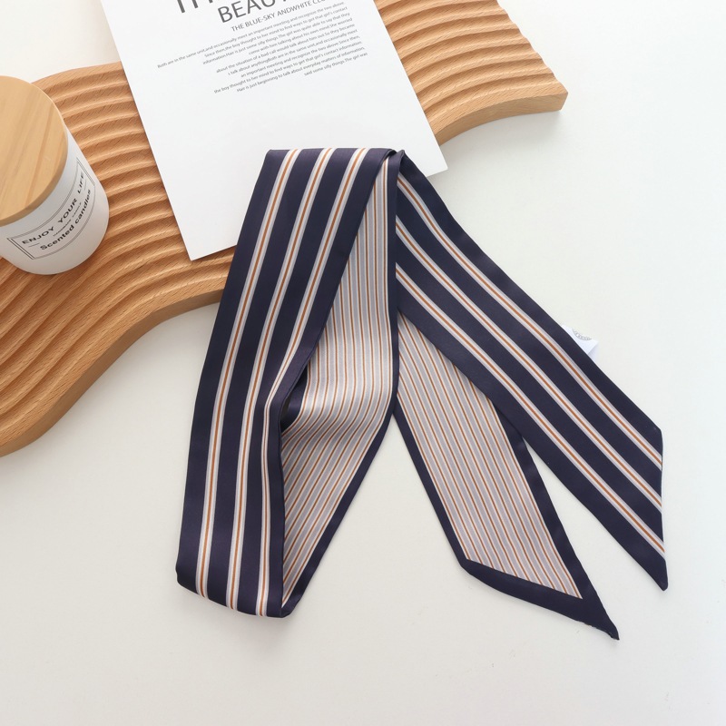 Petite foulard en soie rayé po - Silk Tie Striped avis et prix