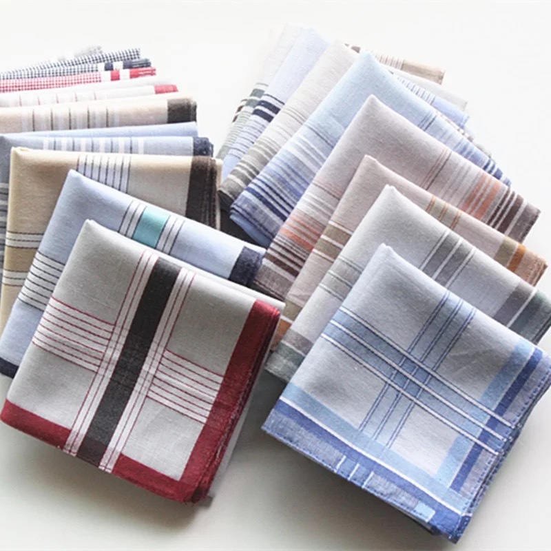 Mouchoir carré de poche à carr - Handkerchief Cotton Men avis et prix