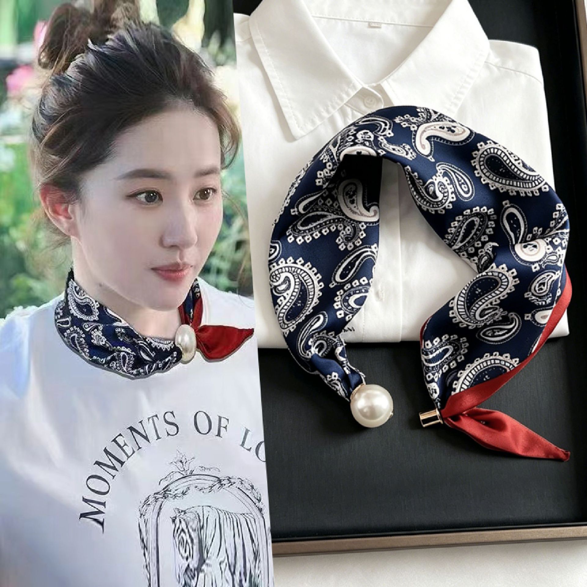 Nouvelles écharpes à imprimé P - Face Scarf Mask avis et prix