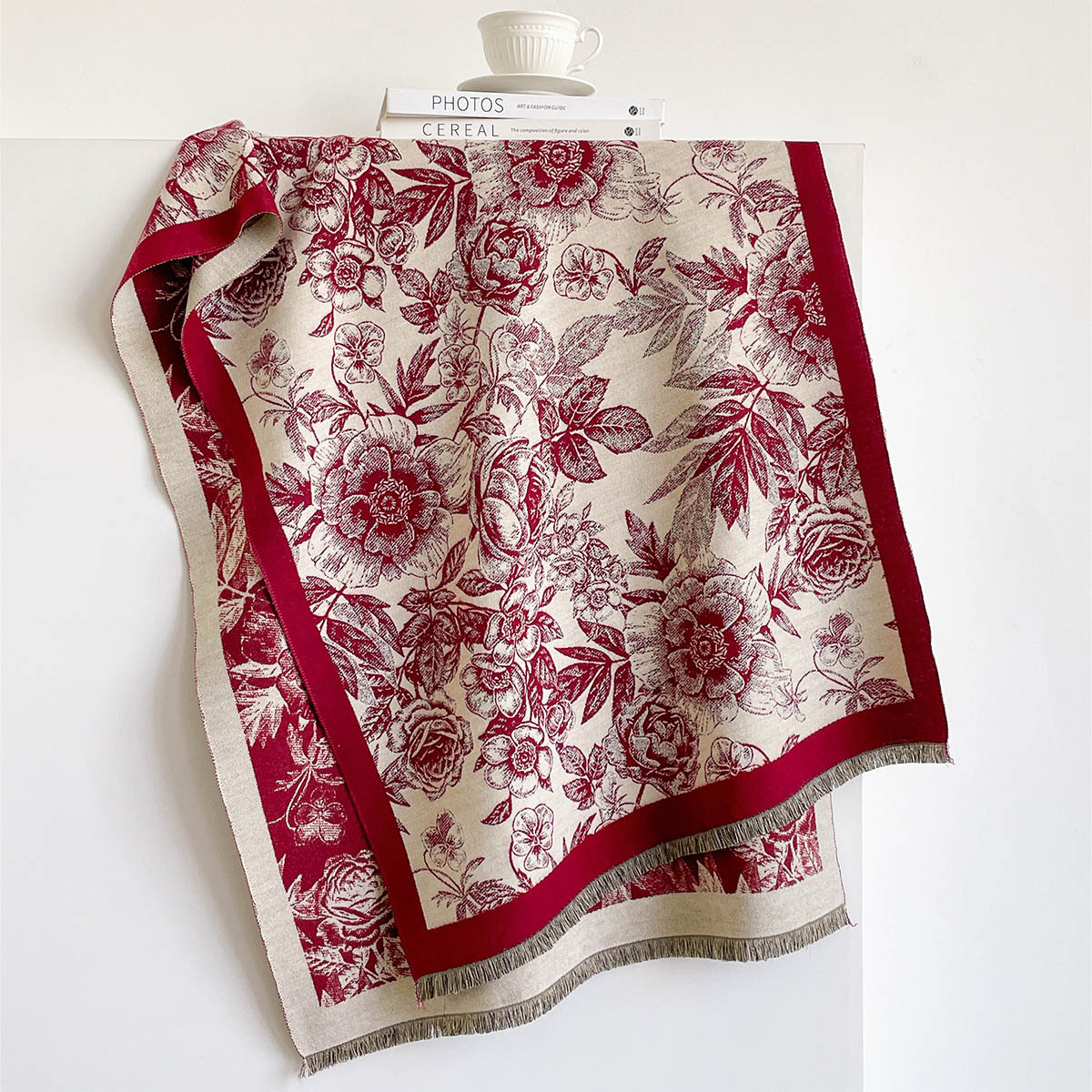 Écharpe en imitation cachemire - Pashmina Wrap Large avis et prix