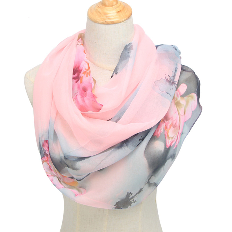 Foulard Long en mousseline de  - Face Scarf Mask avis et prix