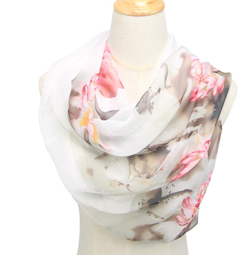 Foulard Long en mousseline de  - Face Scarf Mask avis et prix