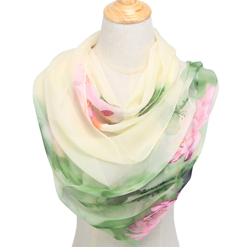 Foulard Long en mousseline de  - Face Scarf Mask avis et prix