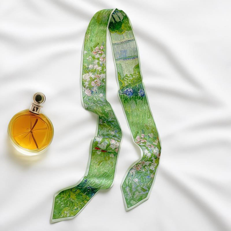 Foulard long imprimé pour femm - Face Scarf Mask avis et prix