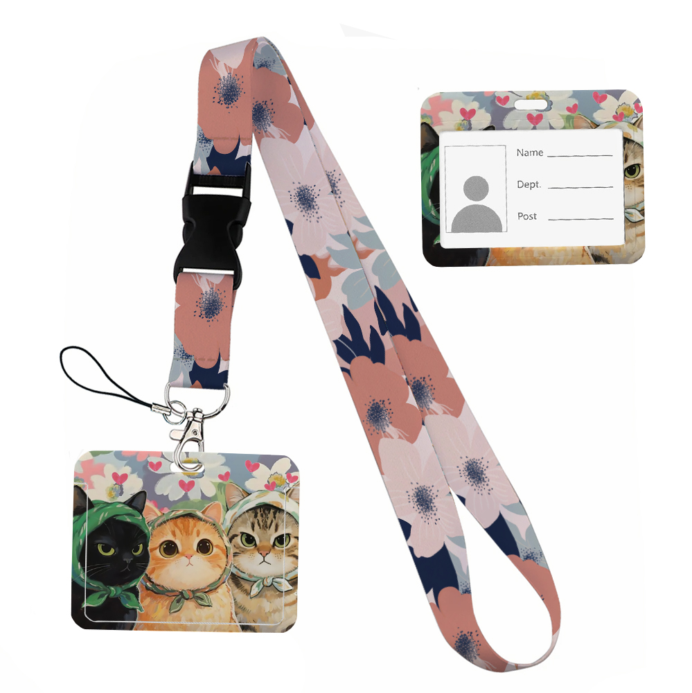 Cordons à ruban imprimés avec  - Lanyard Badge Holder avis et prix