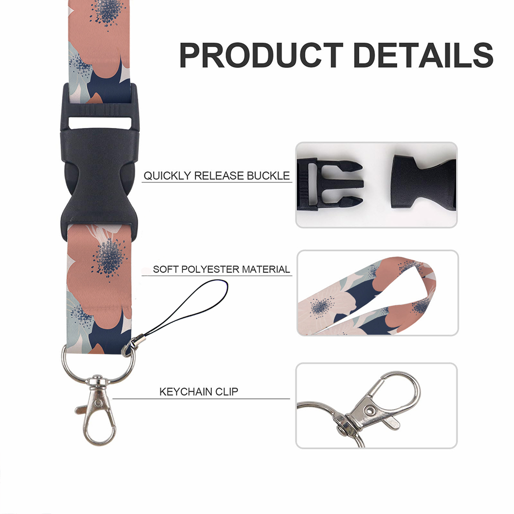 Cordons à ruban imprimés avec  - Lanyard Badge Holder avis et prix